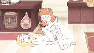 EroPharaoh | Pregnant Beth x Jessica | Rick and Morty Hentai