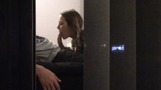 Spying Blowjob