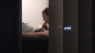 Spying Blowjob