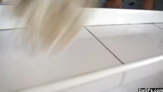 Amateur GF Undressing While Cleaning