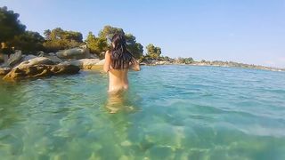 Underwater TOTAL FUCK with SPERM SHOOT