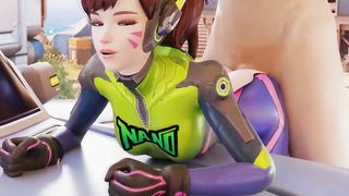 Dva Nano Doggystyle Overwatch Animation 3D with Sound