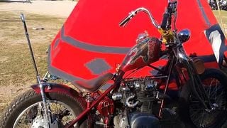 PUSSY FLASH and FUN at a BIKE SHOW # Day 1