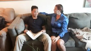 Carrie Moon and Julien Blanc in Tutoring Stepmom