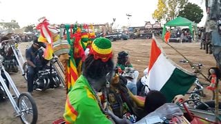 NO PANTIES at BIKE SHOW(part 2) # Show off FUN in March(before Quarantine)