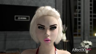 Two hot lesbian futa babes having insane sex