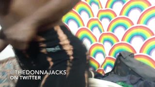 Topless XXX vlog | UGLY EBONY PORNSTARS | Donna Jacks