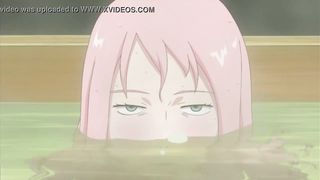 Naruto Girls bath scene [nude filter] 2