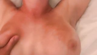 Barbie girl swallows for the first time, and gets fucked some more!