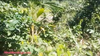 HD Thai teen heather goes atving in paradise and gets huge throatpie in qua