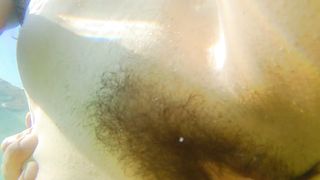 Underwater Sex#My PUSSY LIPS Tremble & Vibrated during ANAL underwater SEX