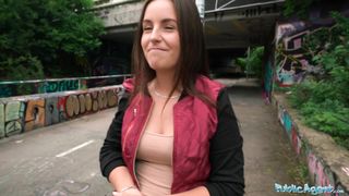 Public Agent perfect body enjoys Getting Her Wet minge Fucked Hard In A Tunnel