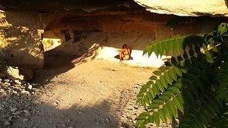 Photo Session in Caves went into BJ,SEX & ANAL Fuck