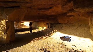 Photo Session in Caves went into BJ,SEX & ANAL Fuck