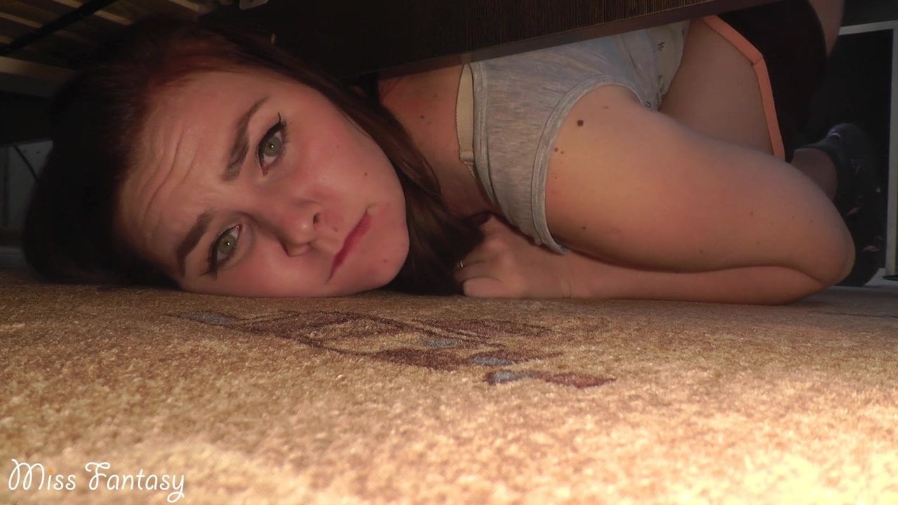Fucked my stepsister when she was stuck under the bed