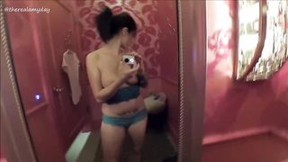 Public Play in Starbucks Bathroom then Victoria Secrets Dressing Room