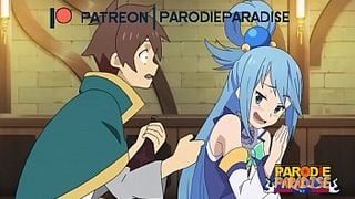 Aqua pays for her l. hentai