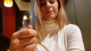 Playing With Lush in Public #3 Swallowing Cum in Change Room!! xxx