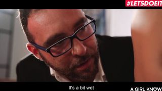 AGirlKnows - Anita Bellini & Sicilia Hungarian Babe Hardcore Lesbian Fuck On Camera - LETSDOEIT