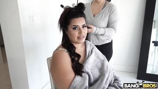 BANGBROS - Curvy MILF Sofia Rose BTS Footage With Young Co-Star Lil' D