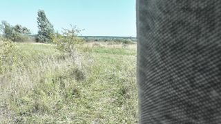 Pervert masturbate on sunbathing naked woman on wild beach and cumshot POV