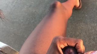 Beautiful View and Beautiful Cum Shot