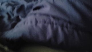 She jerks off step-daddys cock in his underwear making him moan so loud