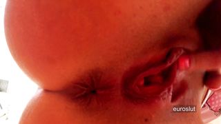 Throbbing Asshole Cunt Orgasm Contractions! Young Slut Stolen Private Video