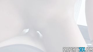 PropertySex - Massage therapist relieves landlord's tension in groin area