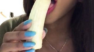 ASMR - Coworker Roleplay - Twerking - Banana Eating - EbonyLovers