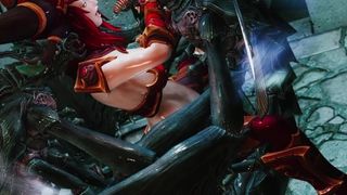 skyrim Pregnant heroine Alextrasza