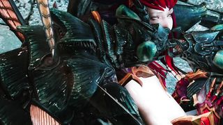 skyrim Pregnant heroine Alextrasza