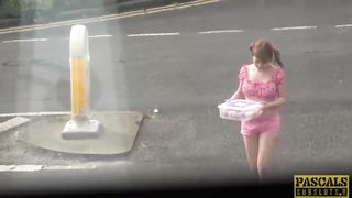 PASCALSSUBSLUTS - Petite Cherry English Analled and Fed Cum