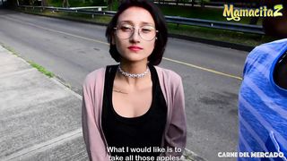 CarneDelMercado - Luna Castillo Young Colombian Spreads Her Legs For A Big Cock - MAMACITAZ