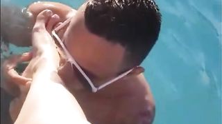 Comp of shemales living the good life wank cum and sex