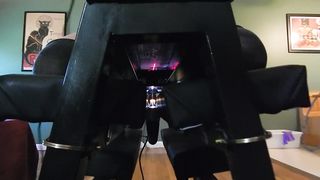 Babe fucked hard by man and machine - 2014 throwback