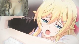 Guy fucks her friend- Hentai mankitsu 3