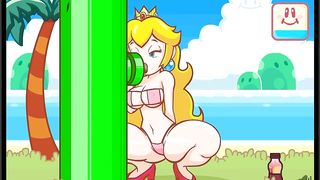 Princess Peach Blowjob - Summer Pipe Work Porn/Hentai Game