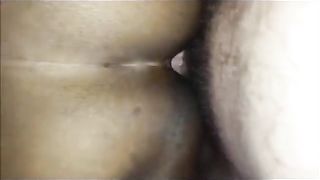 White Top Fills Black Bitch White Cum