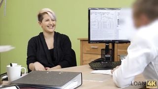 LOAN4K. Hottie dreams to sell own hot-dogs but should fuck for loan