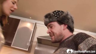 Housewife gets fucked by her son's best friend