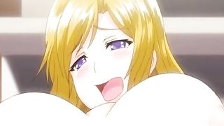 Big titted hentai blondie gets fucked