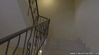 Casual Teen Sex - Lizi Smoke - Multi-orgasm casual teen sex