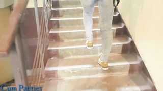 StepBrother and StepSister Help Each Other To Cum On Panties