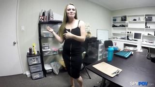 Spy Pov - Helping future boss cum Monica Rise teen porn