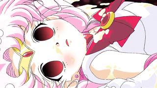 Sailor Chibi Moon fucked by tentacles