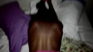 Fucking Girlfriend little ebony stepsister while she and her mom out shopping