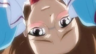 Hentai housemaid filled with dildo and piston