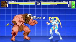 Minotaur Vs Girls (MUGEN)