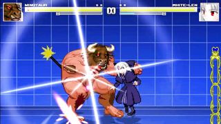 Minotaur Vs Girls (MUGEN)